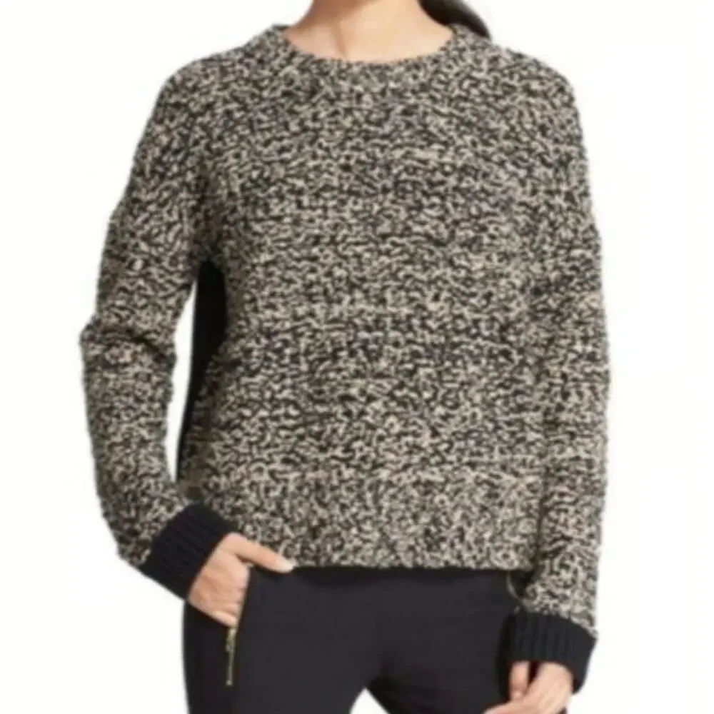 Rag & Bone Wool Blend Raglan Sleeve Crew Neck Sweater